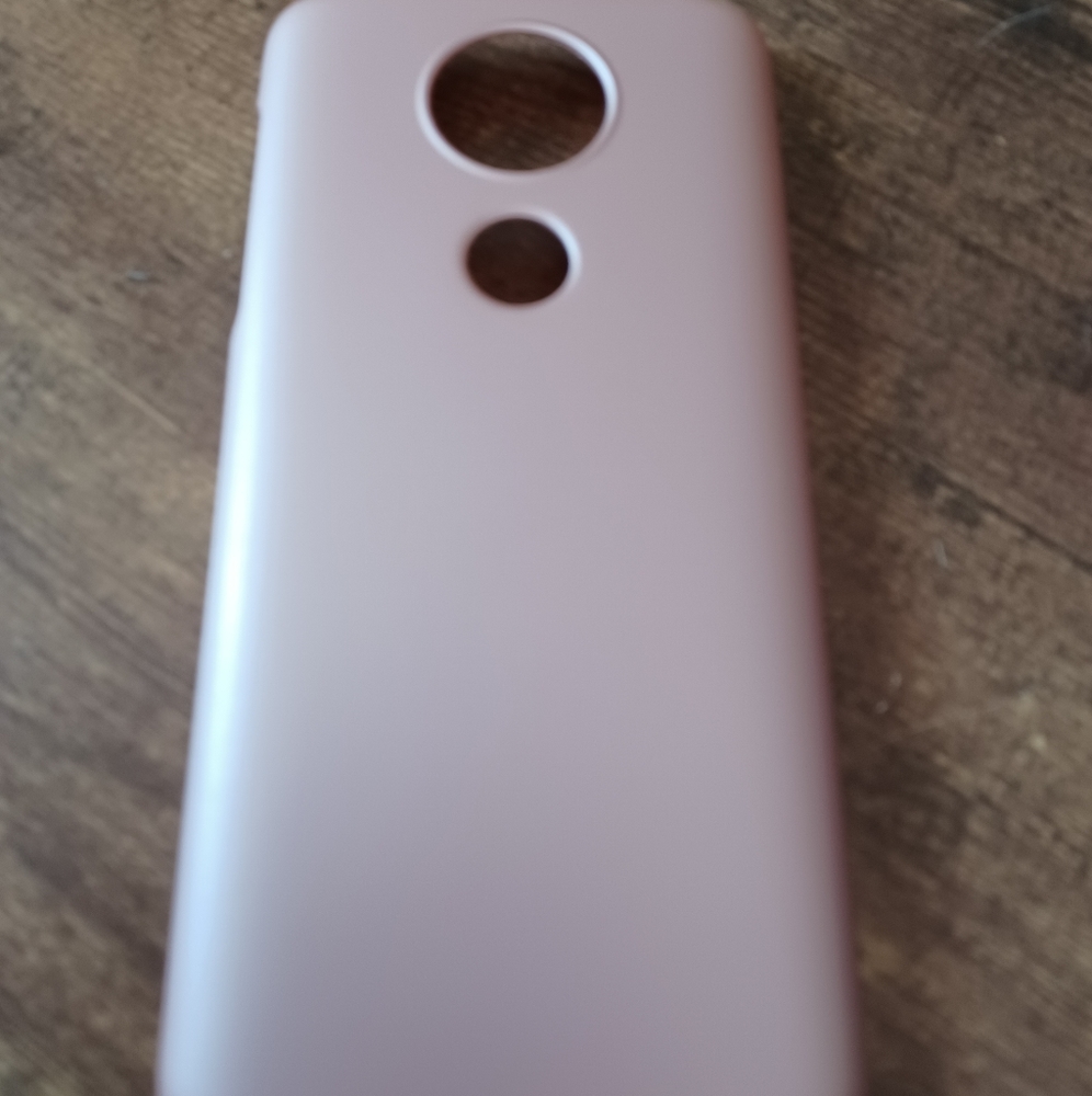 Moto G pearl pink phone cover